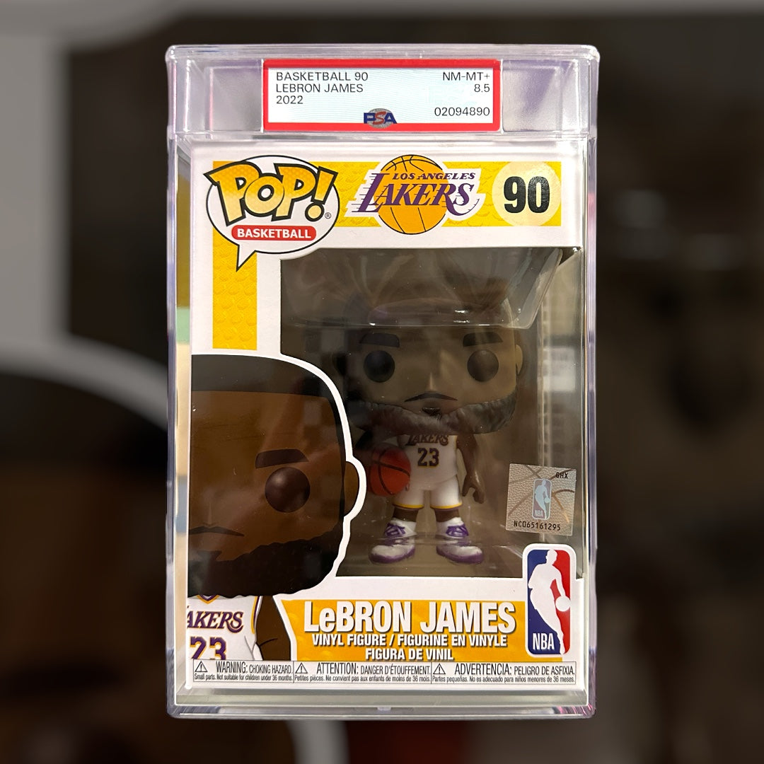 Lebron James 8.5 Graded Funko Pop