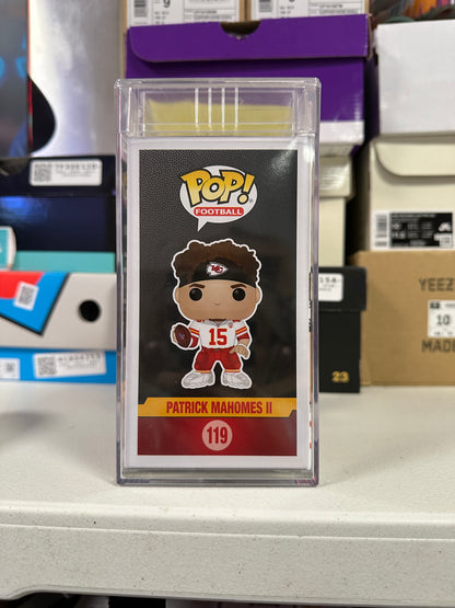 Patrick Mahomes II 9 Graded Funko Pop