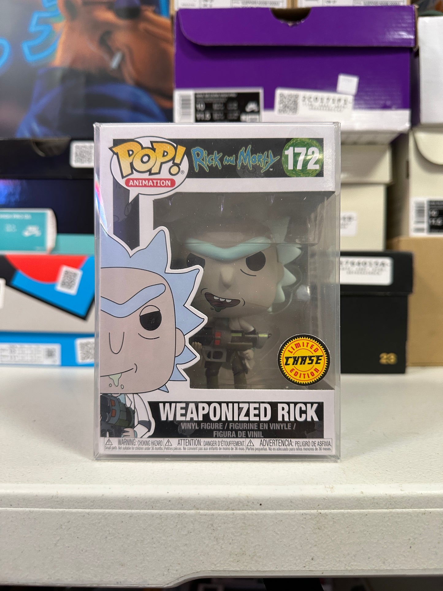 Weaponized Rick Funko Pop