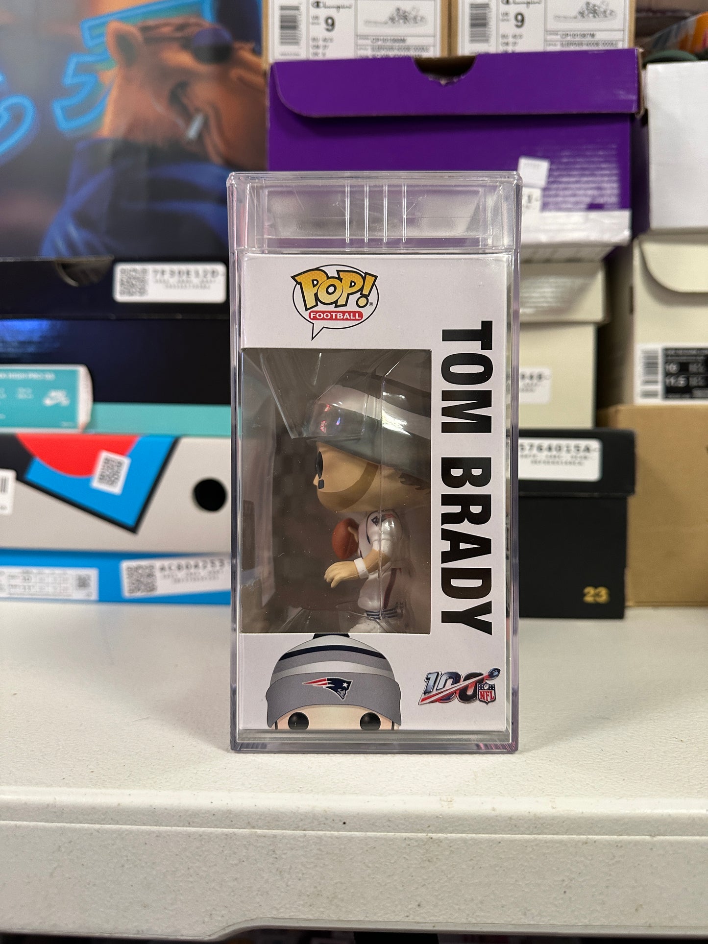 Tom Brady 8.5 Graded Funko Pop