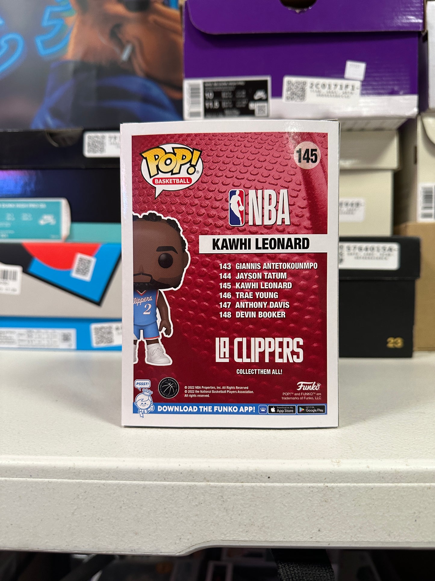 Kawhi Leonard Funko Pop