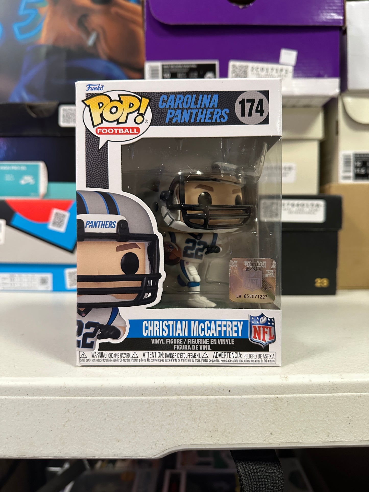 Christian McCaffrey Funko Pop