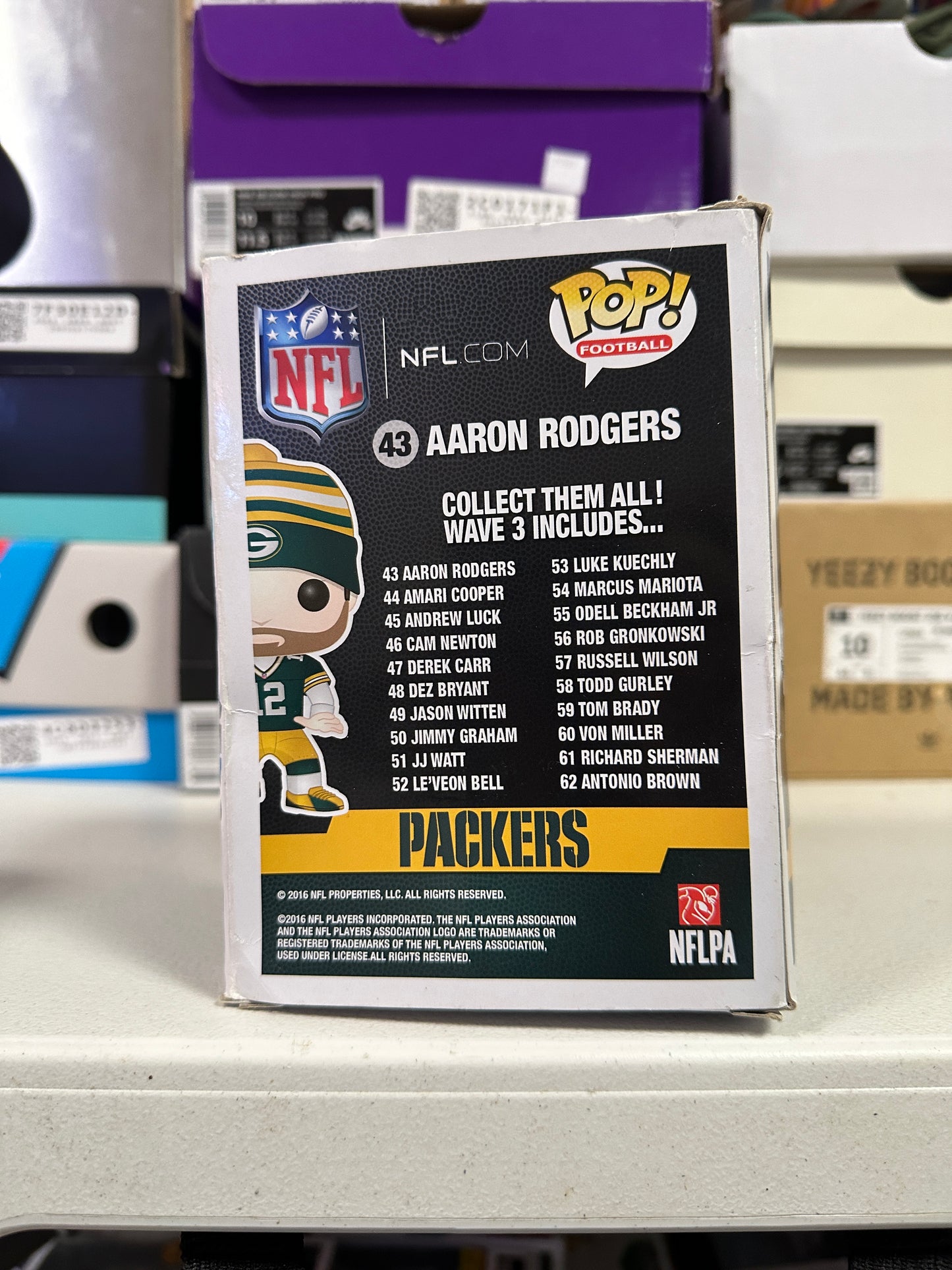 Aaron Rodgers Funko Pop