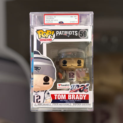 Tom Brady 8.5 Graded Funko Pop